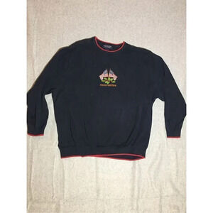 Mens Roundtree & Yorke Sweater Size 3XL Seasons Greetings Holidays Christmas